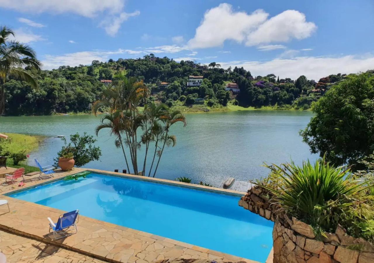 Villa Maravilhoso Sitio Na Beira Da Represa Igaratá Exterior foto